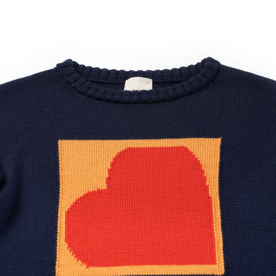 Meer Knit Planet | Navy Love - Knit