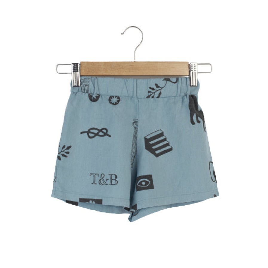 Shorts Tom & Boy | Printed Blue - Shorts