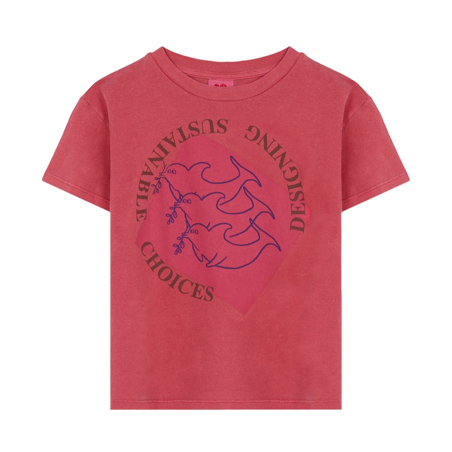 T-Shirts Fresh Dinosaurs | Dolphin Peace - T-Shirt