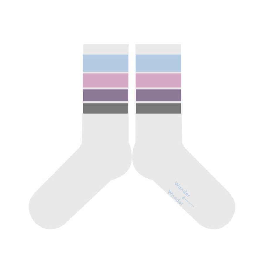 Meer Wander & Wonder | Mist Multi - Socks