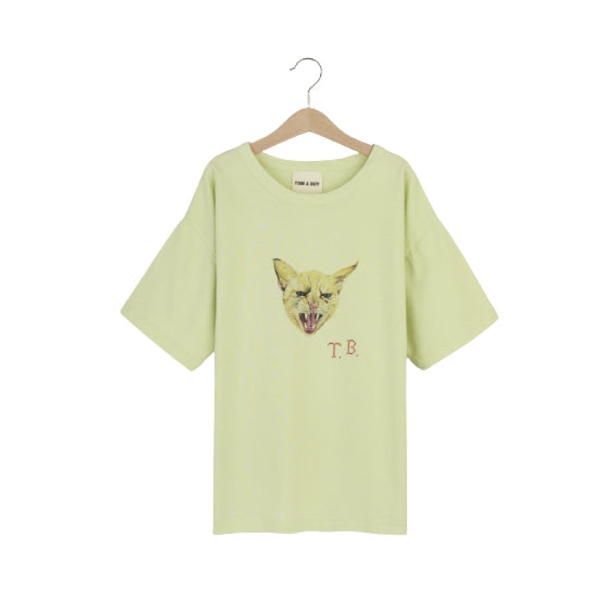 T-Shirts Tom & Boy | Lime Kitty - T-Shirt