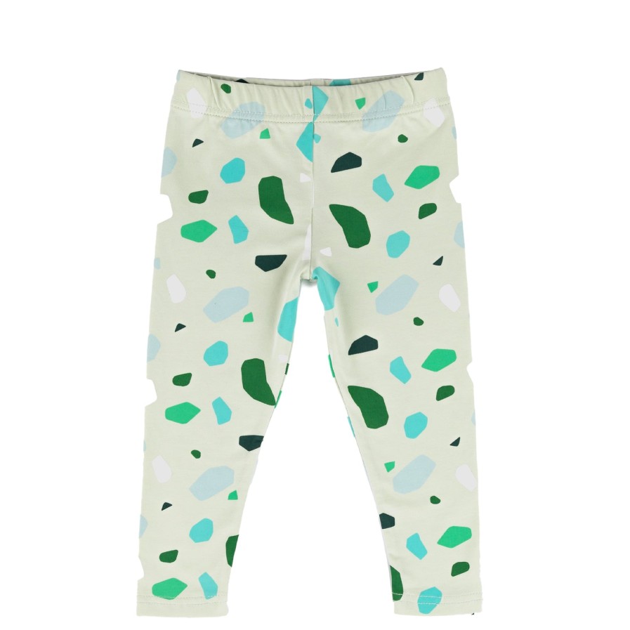 Meer Olive + The Captain | Green Terrazzo - Legging