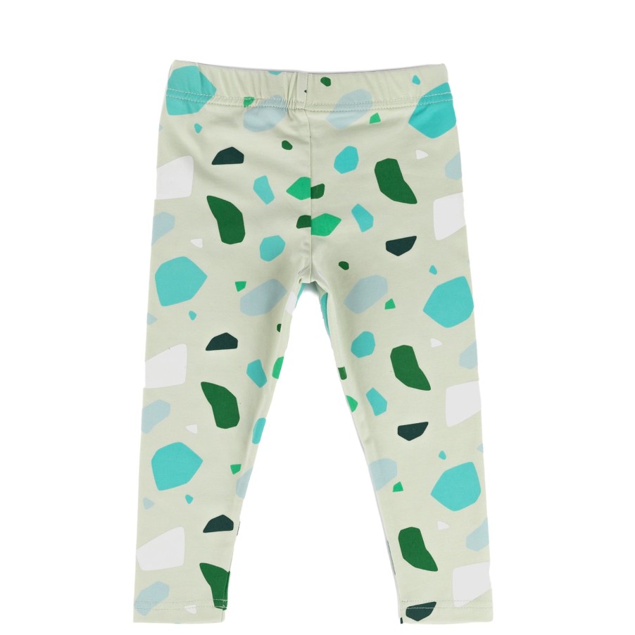 Meer Olive + The Captain | Green Terrazzo - Legging