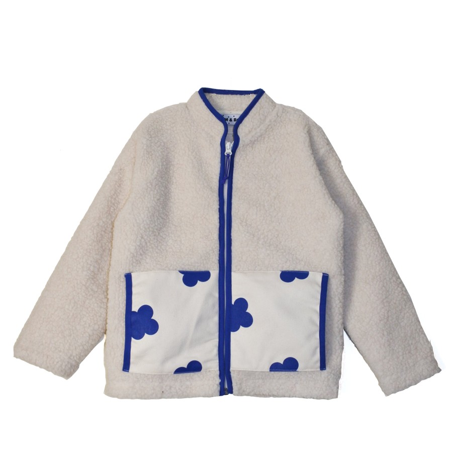 Meer Tom & Boy | White Clover Fleece - Jacket