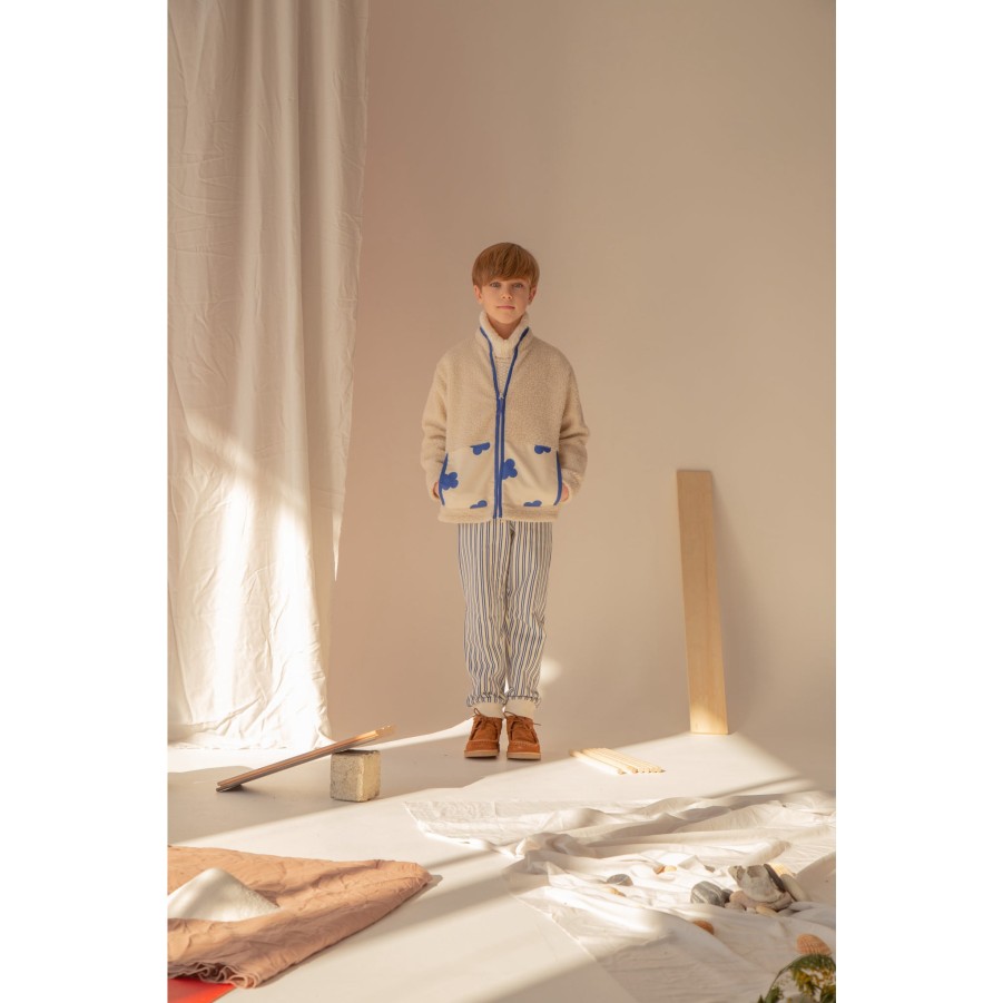 Meer Tom & Boy | White Clover Fleece - Jacket