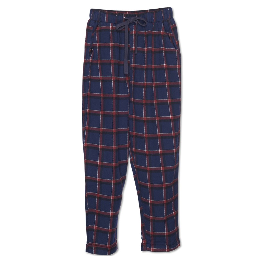 Pants Wander & Wonder | Navy Plaid - Pants