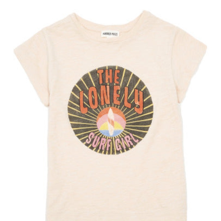 T-Shirts Hundred Pieces | Lonely Surfer Girl - T-Shirt