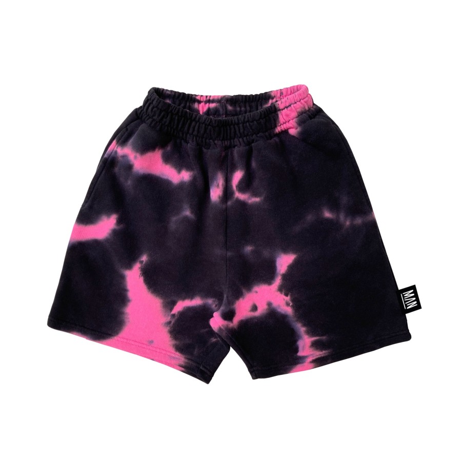 Shorts Little Man Happy | Shocking Pink Board - Shorts