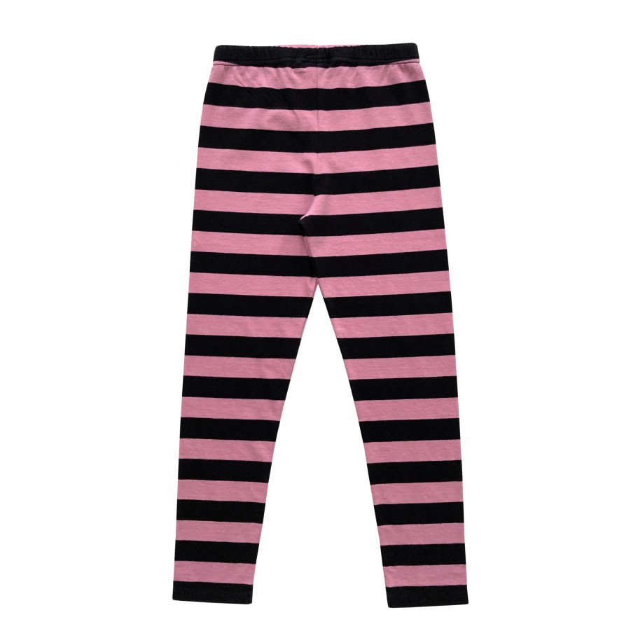 Meer Little Man Happy | Striped Rose - Legging